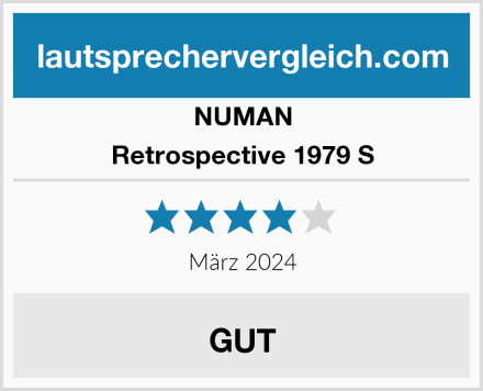 NUMAN Retrospective 1979 S Test