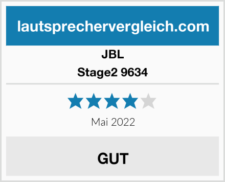JBL Stage2 9634 Test