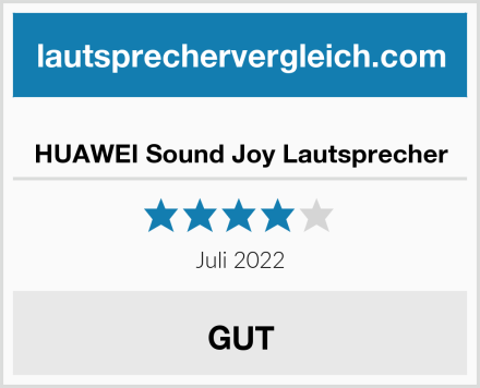  HUAWEI Sound Joy Lautsprecher Test
