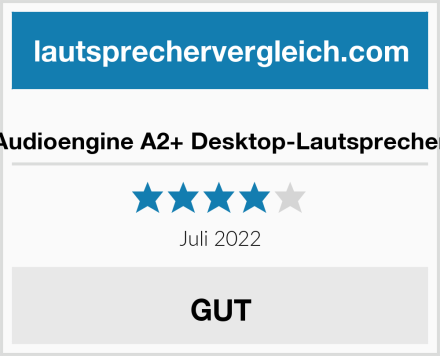  Audioengine A2+ Desktop-Lautsprecher Test