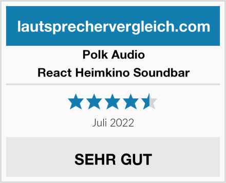 Polk Audio React Heimkino Soundbar Test