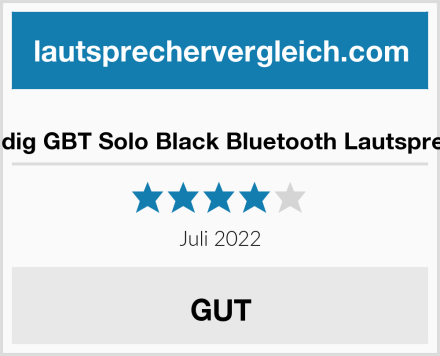  Grundig GBT Solo Black Bluetooth Lautsprecher Test