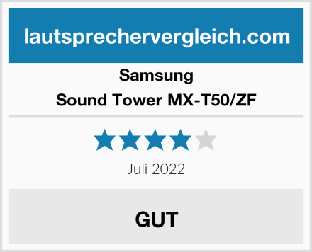 Samsung Sound Tower MX-T50/ZF Test
