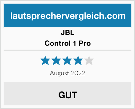 JBL Control 1 Pro Test