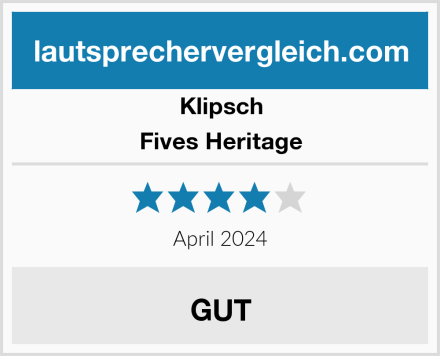 Klipsch Fives Heritage Test