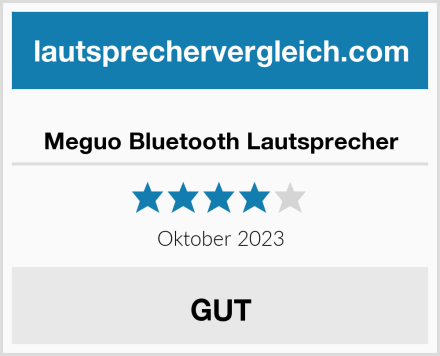  Meguo Bluetooth Lautsprecher Test