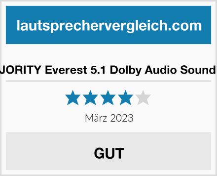  MAJORITY Everest 5.1 Dolby Audio Sound bar Test