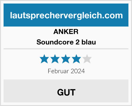ANKER Soundcore 2 blau Test