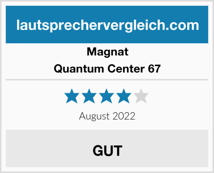 Magnat Quantum Center 67 Test