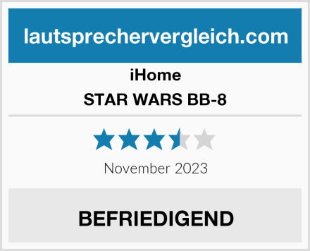 iHome STAR WARS BB-8 Test