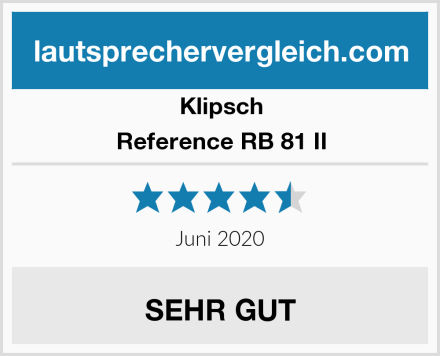 Klipsch Reference RB 81 II Test