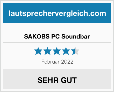  SAKOBS PC Soundbar Test