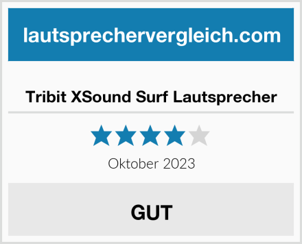  Tribit XSound Surf Lautsprecher Test