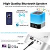  Biseoamz Bluetooth Lautsprecher mit Licht